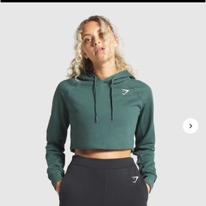 Gymshark Womens Crop Hoodie